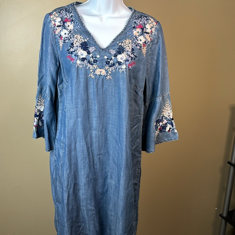 Brand new Chicos denim dress